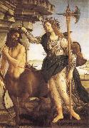 Sandro Botticelli, Pallas and the Centaur